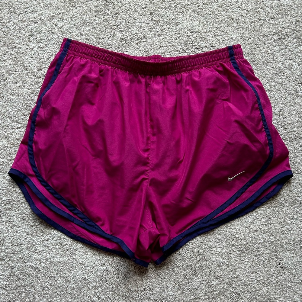 Nike dri-fit shorts, magenta pink, size medium